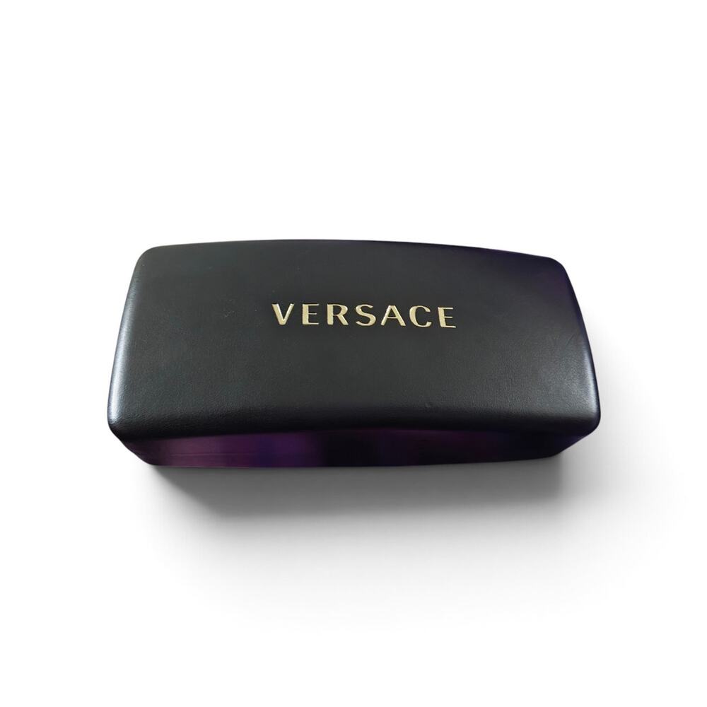 Versace Black Leather Like Large Case, Case Only